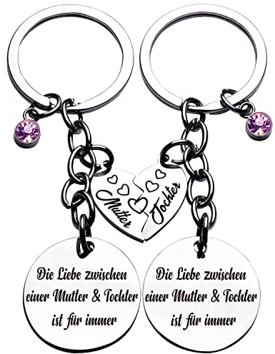 Rebundex 2 Stück Mutter Tochter Geschenk Weihnachtsgeschenke Für Mama Mama Geschenke Geschenk Mama Muttertag Geschenk Für Mama Von Tochter Mama Mutter Muttertagsgeschenke für Mama