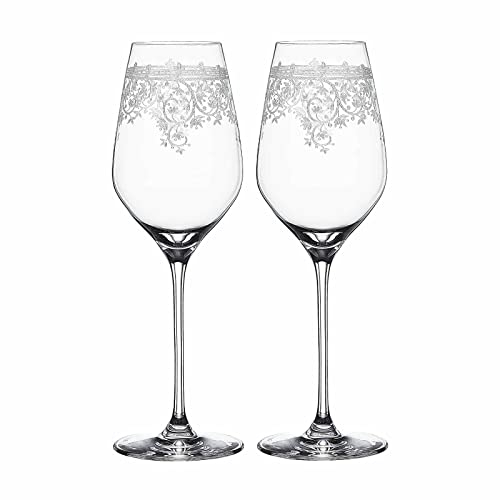 Spiegelau Arabesque 4192262 - Juego de 2 copas de vino blanco (500 ml)
