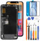 LCD Display für iPhone 11 Pro Bildschirm Ersatz für iPhone 11 Pro LCD 11 Pro Display 3D Touch Screen Digitizer Assembly Repair Parts Kit A2160 A2217 A2215 5,8 Zoll INCELL Black