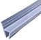 Shower Screen Door Seal Glass Strip Replacement for 6-12mm, 2M Soft Rubber Shower Screen Window Gap Seal Strip for Curved and Vertical Door (H-10MM)