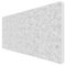 vilz XXL Akustikplatte für Wand, Decke oder Schreibtisch 170x75x2.4 cm - Akustik Schalldämmung weiß/grau aus recyceltem Filz