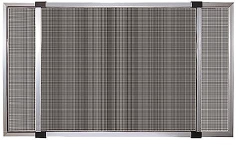 1PEZZO ZANZARIERA ESTENSIBILE cm 75 x 100 - avorio ral 1013