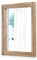 AAZZKANG Miroir rustique rectangulaire avec cadre en bois pour chambre à coucher ou salle de bain