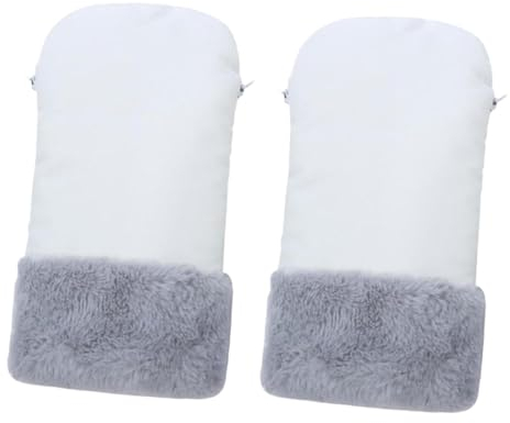 Milageto Kinderwagen-Handmuff, Winter-Kinderwagen-Handschuhe, Handwärmer, Kinderwagen-Zubehör, regenfest, warm für Kinderwagen, Kinderwagen, Golfwagen