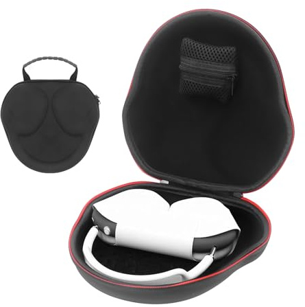 Yuhtech Tragetasche Kompatibel mit Apple AirPods Max Kopfhörern, Hardshell Eva Tasche Headset Hülle Case