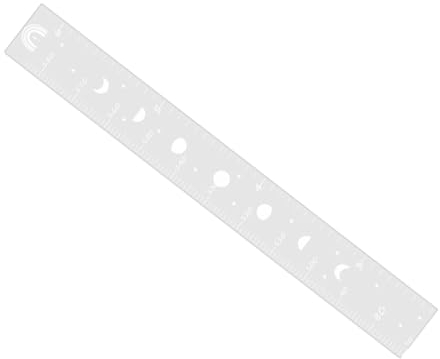 Cabilock Calcomanía De Altura De Espejo Tabla De Crecimiento Decoración Para Pared