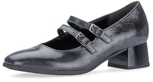 Gabor Damen Riemchen Pumps, Frauen Absatzschuhe,Heels,hochhackige Schuhe,stoeckelschuhe,Ausgehschuhe,anthrazit(degrad.),35 EU / 2.5 UK