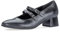 Gabor Damen Riemchen Pumps, Frauen Absatzschuhe,Heels,hochhackige Schuhe,stoeckelschuhe,Ausgehschuhe,anthrazit(degrad.),35 EU / 2.5 UK