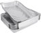 ASelected 30 bandejas grandes de aluminio de 315 x 214 x 49 mm, bandejas de aluminio para barbacoa, asar, hornear, cocinar, asar -2250 ml