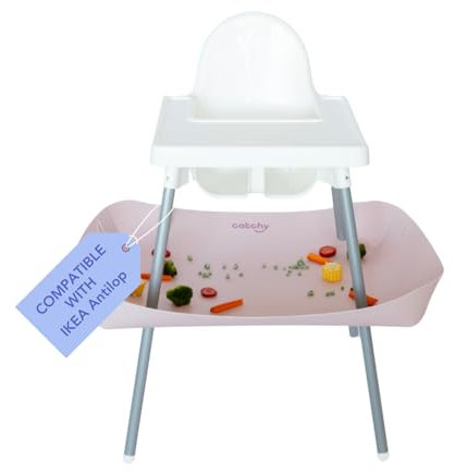 CATCHY Auffangschale - Zubehör für den Antilop Hochstuhl - Essensauffänger für Krümel und Kleckereien - für Baby- und Kinderhochstühle (Hochstuhl separat erhältlich)