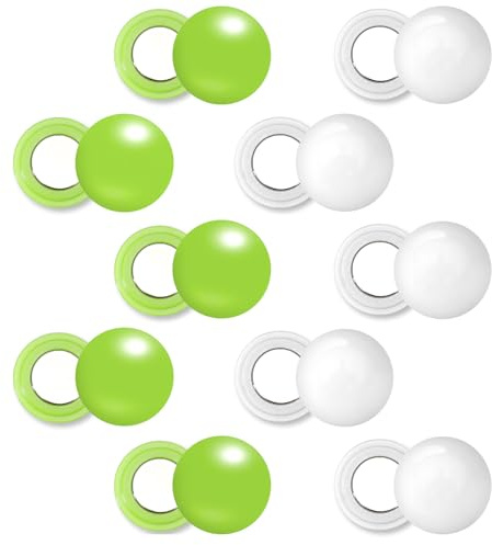 Tinoaly 10 Pairs Running Bib Magnets, Magnetic Race Bib Clips Marathon Bib Clips Running Bib Buckles Bib Fasteners for Runners Running Accessories for Triathlon Run Cycling