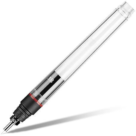 Aristo AR63018 MG1 PRO Tuschfüller Strichstärke 0,18 mm (verchromte Zeichenspitze für hohe Präzision und Langlebigkeit, gleichmäßiger Tintenfluss, einfach nachfüllbar) transparent