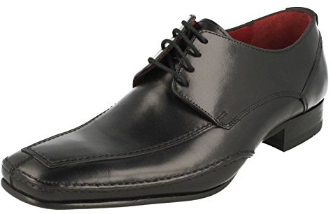 MEN'S LOAKE SHOES HURST BLACK FITTING-F (UK 10)