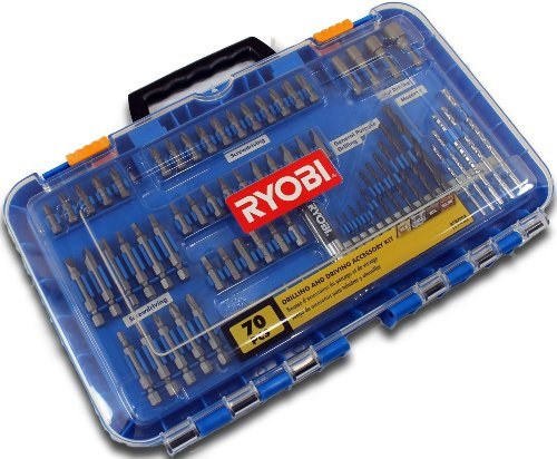 Ryobi Professional 70 Piece Drilling And Driving Accessory Kit A987002