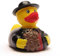 Duckshop I Badeente Schwarzwald Mann I Quietscheente I Quietscheentchen I Geschenk für Reise-Fans I Präsent Sammler I Souvenir