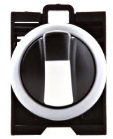 Eaton Wahltaster 1S, 2 Stell., Front M22-WRK/K10, Leistungstrennsch., IP66, Schwarz, Manuell, Rotary, Schraubanschluss, 2-Wege, Panel Montage, 1A, 4015082165185