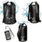 HAWK Outdoors Dry Bag - Rucksack Wasserdicht • schwimmfähig • gepolsterte Schulter-Gurte • inklusive Handy-Hülle • 30L 20L 10L