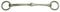 ARBO-INOX Gebisse Unterlegtrense Edelstahl einfach gebrochen massiv (12,5cm)