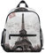 Stempel Paris Turm Kleinkind Rucksack Kinder Leichtgewicht Büchertasche Vorschule Schülerrucksack für 1-6 Jahre die Reise Mädchen Jungs