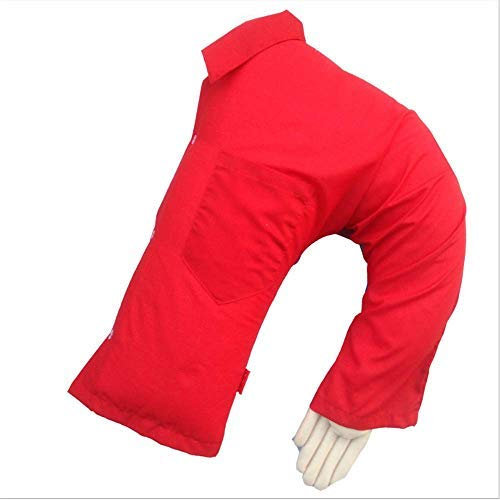 KUNORTH Boyfriend Armkissen Kissen Bett Sofa Kissen Arm Überwurf Kissen (rot)