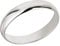 Ardeo Aurum Trauring Unisex Damenring Herrenring aus 375 Gold Weißgold in 4 mm Breite massiv Ehering Modell 102 Größe 66