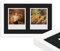 WANDStyle Polaroid Bilderrahmen Weiß, für 2 Sofortbilder, aus Holz, im Stil Modern, zum Aufhängen, Made in Germany - H950
