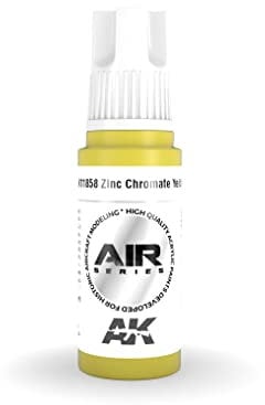 AK Acrylics 3Gen Aircraft AK11858 Zinc Chromate Yellow (17ml)