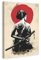 LAOAYI Japanische Geisha Samurai Kunstmalerei Leinwand Poster Wandkunst Dekor Druck Bild Gemälde für Wohnzimmer Schlafzimmer Dekor 50 x 75 cm