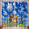 HNSRYLQX The Pooh Bear Verdunkelungsvorhang Kinderzimmer Junge, Cartoon Verdunkelungsvorhang-Set 2er Set Für Kinderzimmer with Eyelets (12,280 x 180 cm)