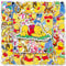 Bric dodo 50 Stück Winnie Puuh Aufkleber Auto Laptop Telefon Gitarre Skateboard Motorrad Fahrrad Winnie The Pooh Stickers Set Vinyl Wasserdicht Aesthetic Aufkleber für Jugendliche Kinder Erwachsene