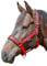 Bucas Comfort Halfter, Pony, red/Black