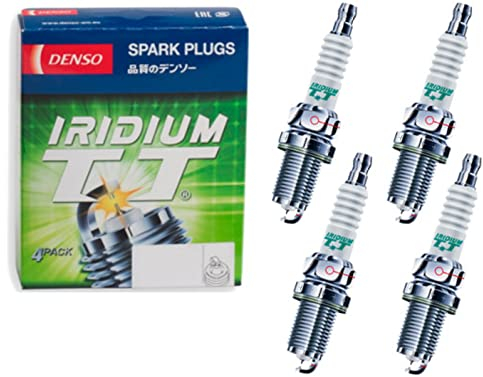 DENSO IT04 Iridium TT IKH20TT 4704 Zündkerzen, 4 Stück