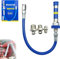 High Pressure Grease Coupler Strong Lock On Grease Tool Couplers Grease Gun Coupler Adapter, Fittings Extensions, Heavy-Duty für Fettpresse Schnelle Veröffentlichung Einhandfettpresse