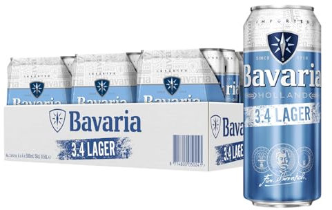 Bavaria Premium Lager | 3.4% ABV | 24 x 500ml Cans
