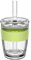 KeepCup Cold Cup - Longplay Double Wall Glass Ice Coffee Tumbler with Lid and Straw - 12oz (340ml) - Chartreuse Green
