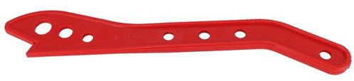 Respicefinem Red ABS Safety Push Stick for Carpentry Essential Table Saw & Router Blade Guard Enhanced Grip and Control