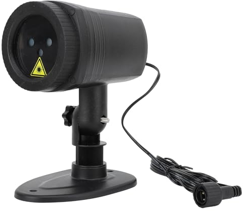 Tyenaza Proyector Navidad Exterior, Proyectors de Luzs Láser de Jardín, Luzs Láser RGB Móvil a Prueba de Agua, para Fiestas, Celebraciones de Cumpleaños, Año Nuevo