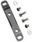MIEBA Flat Mount Bremssattelhalterung Adapter vorne - 0F/20F (vorne 140/vorne 160) / hinten - 20F (hinten 160) für SRAM Disc Brack Bremssattel (Front-0F/20F)