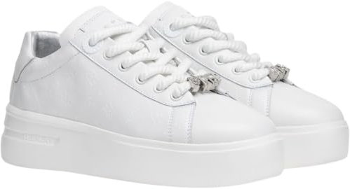 REPLAY Damen University W Joy 2 Sneaker, 061 White, 35 EU