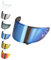 EvoParts Visiera compatibile Hjc RPHA 1 (no rpha 10-11 -12) HJ-35 pinlock ready (Blu)