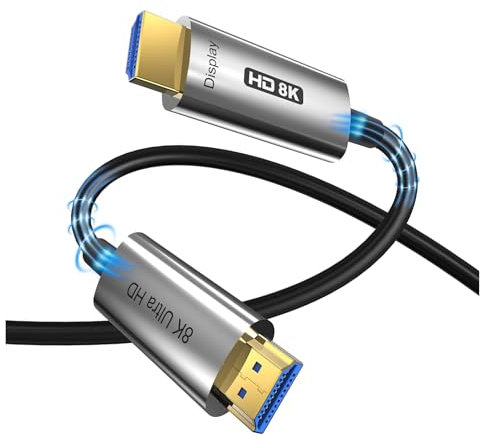 TXJZUQPJ Cavo digitale ad alta definizione for TV via cavo set-top box 8KHDMI2.1, proiettore, ingegneria, cavo digitale ad alta definizione(1 meter)