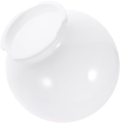 Cabilock Gartenbeleuchtung Lampenschirm Kugel Acryl 250mm Weiß Opak Ersatz für Wandlampen Außenleuchten mit Milchigem Lichtschutz Diffuse Lichtverteilung