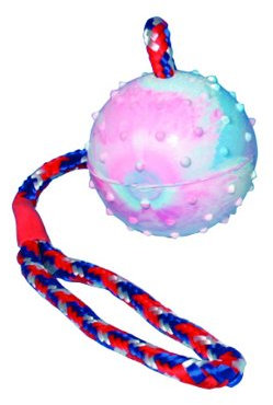 Nobby Pelota de Goma con nops/Bell y Cuerda