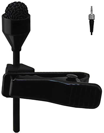 J K Pro Lavalier Lapel Microphone MIC-J 044 Compatible with Sennheiser Wireless Transmitter - Omnidirectional Condenser Mic
