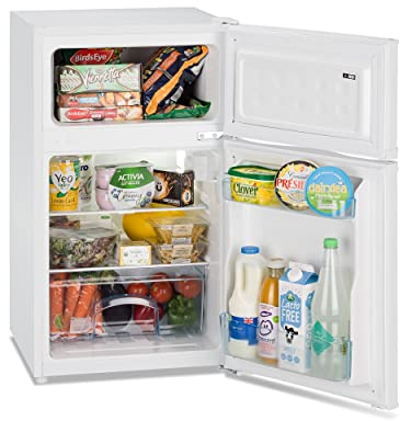 Iceking IK2022EW 85Ltr Undercounter Fridge Freezer, White