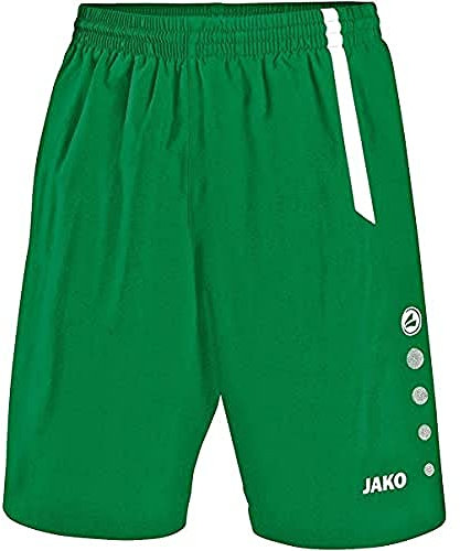 JAKO Turin Sporthose ohne Innenslip gruenweiss, L Herren
