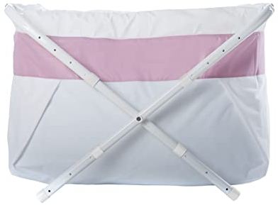 BiBaBad PINK LINE Babybadewanne Kinderbadewanne Faltwanne für die Dusche 60 x 80 cm