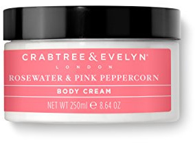Crabtree & Evelyn Rosewater Body Cream, 250 ml