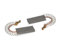 daniplus Kohlen, Motorkohlen 13,5x5x43mm / 4,8mm passend für Bosch Siemens Waschmaschine 616505