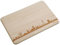Brotzeitbrett München Skyline | Frühstücksbrettchen aus Buche | Holz Schneidbrett | München Souvenir | Bayern | Frühstücksbrett (Brett L (26x16x1,5cm), ohne persönlicher Gravur)